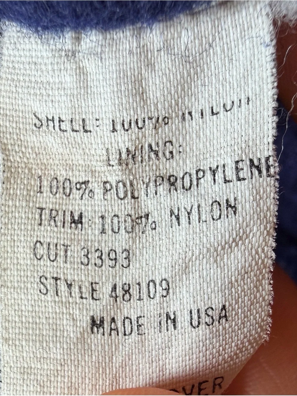 Patagonia description vintage